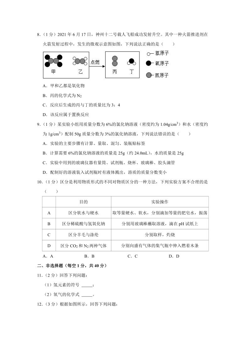 长春中考化学英语分数占比（长春中考化学多少分）