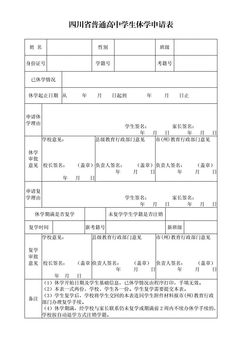 大专生如何办休学申请（大专生怎么办理休学）