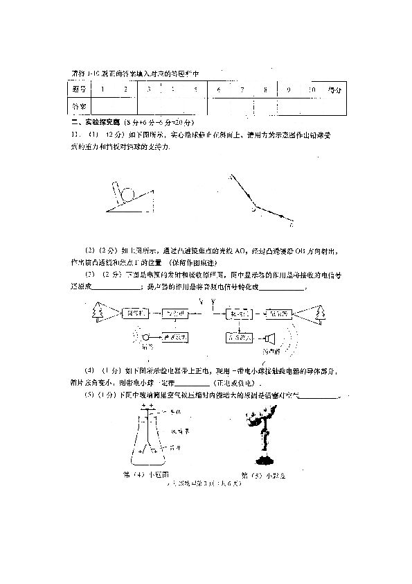 湖北孝感中考物理2023（湖北孝感中考物理2023试卷）